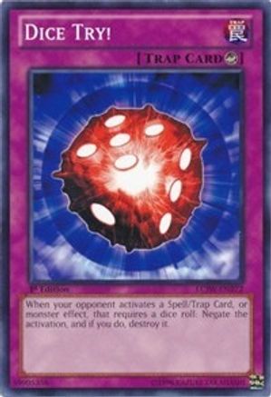 Dice Try! (LCJW-EN272) - Legendary Collection 4: Joey's World 1st Edition - Premium Yugioh Single from Konami - Just $0.25! Shop now at Game Crave Tournament Store