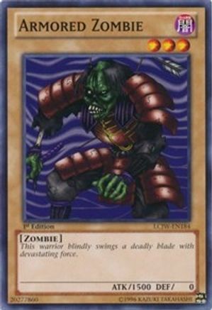 Armored Zombie (LCJW-EN184) - Legendary Collection 4: Joey's World 1st Edition - Premium Yugioh Single from Konami - Just $0.25! Shop now at Game Crave Tournament Store