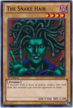 The Snake Hair (LCJW-EN185) - Legendary Collection 4: Joey's World 1st Edition - Premium Yugioh Single from Konami - Just $2.42! Shop now at Game Crave Tournament Store