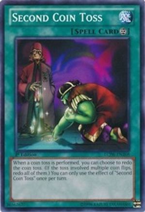 Second Coin Toss (LCJW-EN268) - Legendary Collection 4: Joey's World 1st Edition - Premium Yugioh Single from Konami - Just $2.48! Shop now at Game Crave Tournament Store