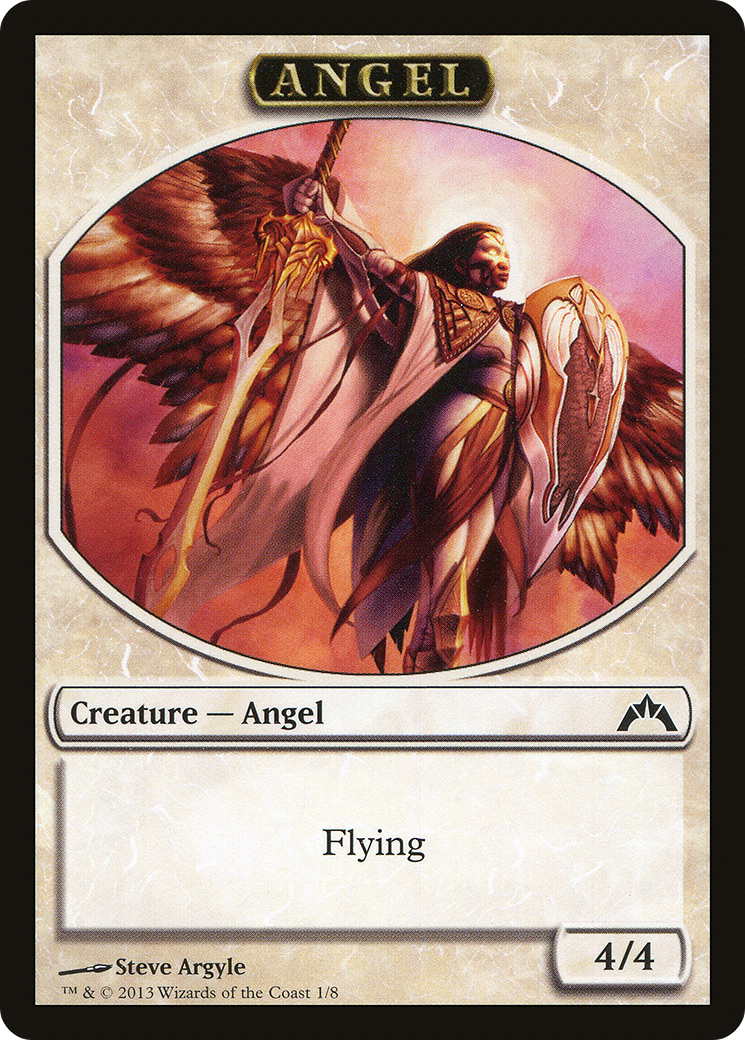 Angel (TGTC-001) - Gatecrash Tokens - Premium MTG Single from Wizards of the Coast - Just $0.26! Shop now at Game Crave Tournament Store