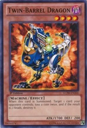 Twin-Barrel Dragon (LCJW-EN266) - Legendary Collection 4: Joey's World 1st Edition - Premium Yugioh Single from Konami - Just $0.15! Shop now at Game Crave Tournament Store