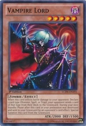 Vampire Lord (LCJW-EN191) - Legendary Collection 4: Joey's World 1st Edition - Premium Yugioh Single from Konami - Just $0.25! Shop now at Game Crave Tournament Store