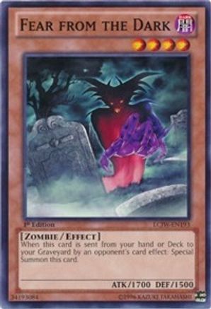 Fear from the Dark (LCJW-EN193) - Legendary Collection 4: Joey's World 1st Edition - Premium Yugioh Single from Konami - Just $0.25! Shop now at Game Crave Tournament Store
