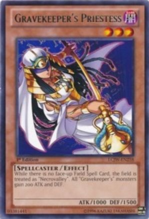 Gravekeeper's Priestess (LCJW-EN258) - Legendary Collection 4: Joey's World 1st Edition - Premium Yugioh Single from Konami - Just $0.30! Shop now at Game Crave Tournament Store