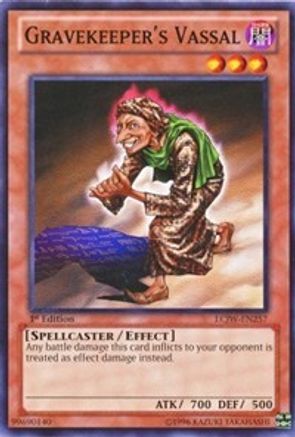 Gravekeeper's Vassal (LCJW-EN257) - Legendary Collection 4: Joey's World 1st Edition - Premium Yugioh Single from Konami - Just $0.25! Shop now at Game Crave Tournament Store