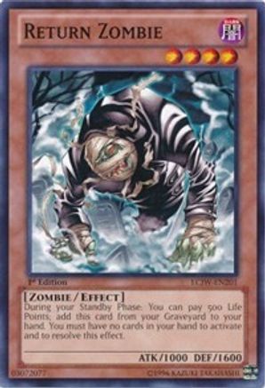 Return Zombie (LCJW-EN201) - Legendary Collection 4: Joey's World 1st Edition - Premium Yugioh Single from Konami - Just $0.25! Shop now at Game Crave Tournament Store