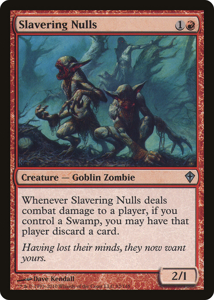 Slavering Nulls (WWK-092) - Worldwake - Premium MTG Single from Wizards of the Coast - Just $0.08! Shop now at Game Crave Tournament Store