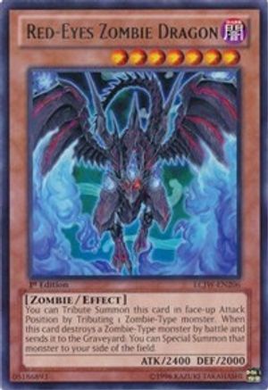 Red-Eyes Zombie Dragon (LCJW-EN206) - Legendary Collection 4: Joey's World 1st Edition - Premium Yugioh Single from Konami - Just $0.66! Shop now at Game Crave Tournament Store