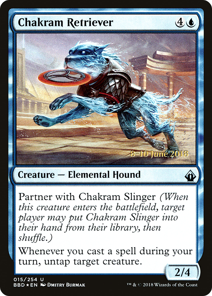 Chakram Retriever (PBBD-15S) - Battlebond Promos Foil - Premium MTG Single from Wizards of the Coast - Just $5.01! Shop now at Game Crave Tournament Store