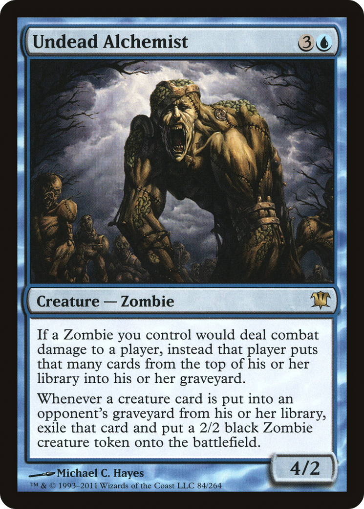 Undead Alchemist (ISD-084) - Innistrad Foil - Premium MTG Single from Wizards of the Coast - Just $3.70! Shop now at Game Crave Tournament Store