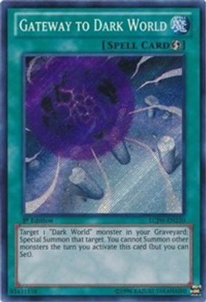 Gateway to Dark World (LCJW-EN250) - Legendary Collection 4: Joey's World 1st Edition - Premium Yugioh Single from Konami - Just $0.30! Shop now at Game Crave Tournament Store