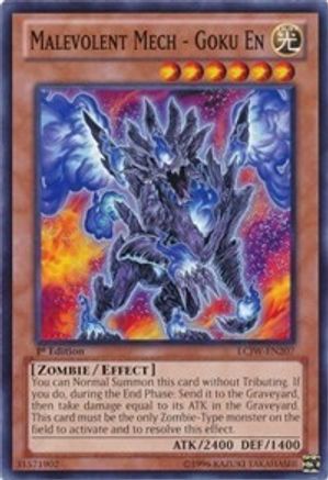 Malevolent Mech - Goku En (LCJW-EN207) - Legendary Collection 4: Joey's World 1st Edition - Premium Yugioh Single from Konami - Just $0.25! Shop now at Game Crave Tournament Store
