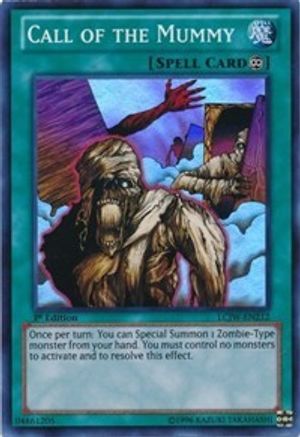 Call of the Mummy (LCJW-EN212) - Legendary Collection 4: Joey's World 1st Edition - Premium Yugioh Single from Konami - Just $0.35! Shop now at Game Crave Tournament Store
