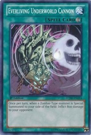 Everliving Underworld Cannon (LCJW-EN214) - Legendary Collection 4: Joey's World 1st Edition - Premium Yugioh Single from Konami - Just $0.40! Shop now at Game Crave Tournament Store