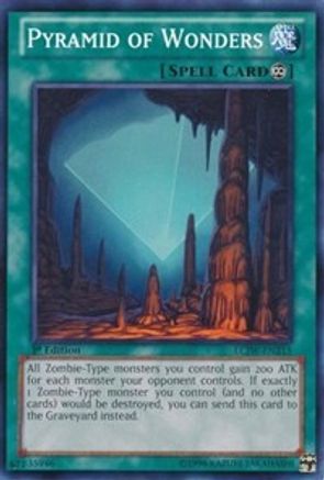 Pyramid of Wonders (LCJW-EN215) - Legendary Collection 4: Joey's World 1st Edition - Premium Yugioh Single from Konami - Just $0.25! Shop now at Game Crave Tournament Store