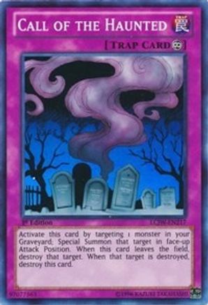 Call of the Haunted (LCJW-EN217) - Legendary Collection 4: Joey's World 1st Edition - Premium Yugioh Single from Konami - Just $1.39! Shop now at Game Crave Tournament Store