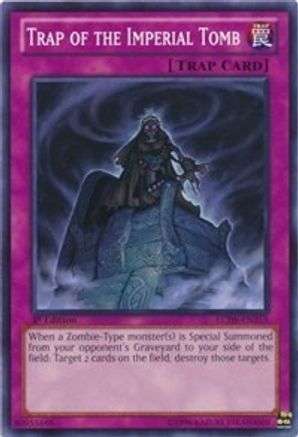 Trap of the Imperial Tomb (LCJW-EN219) - Legendary Collection 4: Joey's World 1st Edition - Premium Yugioh Single from Konami - Just $0.25! Shop now at Game Crave Tournament Store