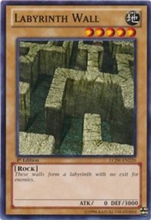 Labyrinth Wall (LCJW-EN220) - Legendary Collection 4: Joey's World 1st Edition - Premium Yugioh Single from Konami - Just $0.45! Shop now at Game Crave Tournament Store