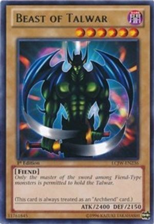 Beast of Talwar (LCJW-EN236) - Legendary Collection 4: Joey's World 1st Edition - Premium Yugioh Single from Konami - Just $0.25! Shop now at Game Crave Tournament Store