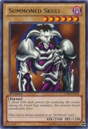 Summoned Skull (LCJW-EN235) - Legendary Collection 4: Joey's World 1st Edition - Premium Yugioh Single from Konami - Just $0.99! Shop now at Game Crave Tournament Store
