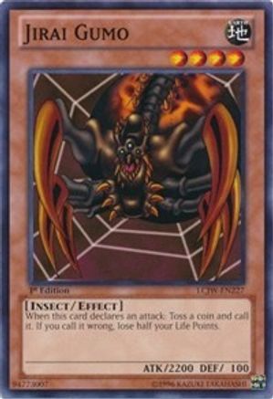 Jirai Gumo (LCJW-EN227) - Legendary Collection 4: Joey's World 1st Edition - Premium Yugioh Single from Konami - Just $0.34! Shop now at Game Crave Tournament Store