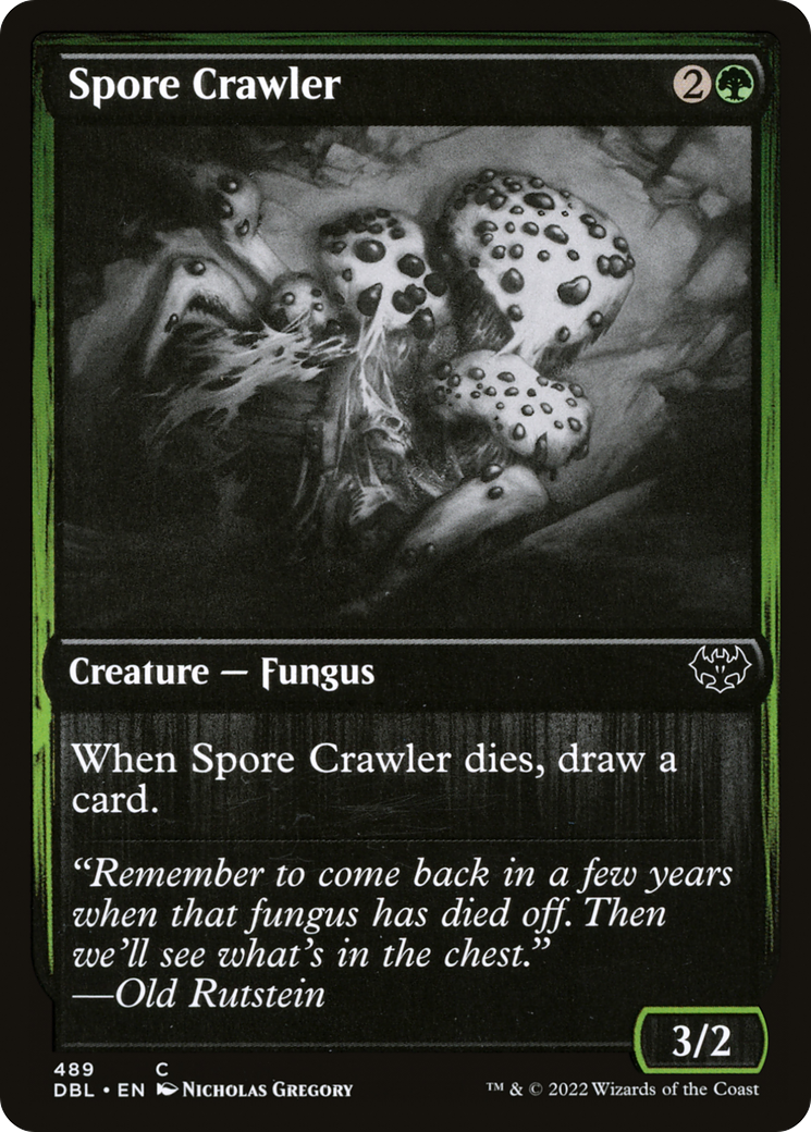 Spore Crawler (DBL-489) - Innistrad: Double Feature - Premium MTG Single from Wizards of the Coast - Just $0.08! Shop now at Game Crave Tournament Store