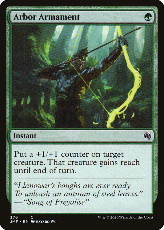 Arbor Armament (JMP-376) - Jumpstart - Premium MTG Single from Wizards of the Coast - Just $0.08! Shop now at Game Crave Tournament Store