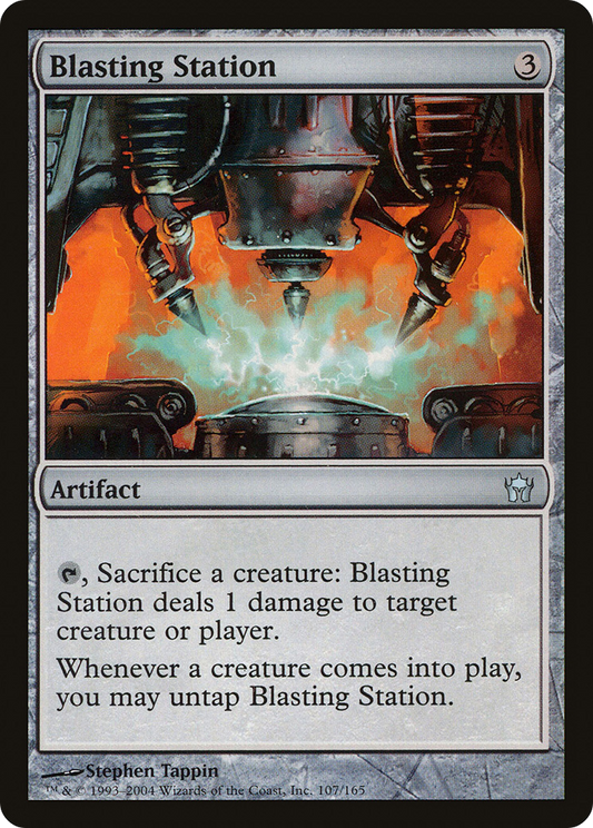 Blasting Station (5DN-107) - Fifth Dawn Foil - Premium MTG Single from Wizards of the Coast - Just $26.58! Shop now at Game Crave Tournament Store