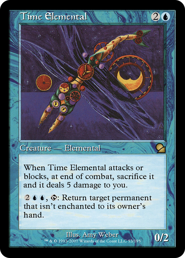 Time Elemental (ME1-053) - Masters Edition Foil - Premium MTG Single from Wizards of the Coast - Just $0! Shop now at Game Crave Tournament Store