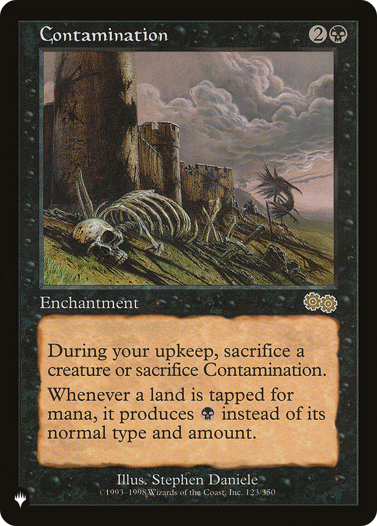 Contamination (PLIST-838) - The List - Premium MTG Single from Wizards of the Coast - Just $5.85! Shop now at Game Crave Tournament Store