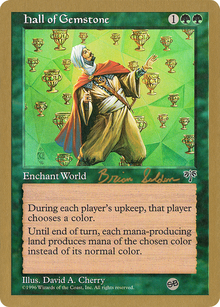 Hall of Gemstone (WC98-BS221SB) - World Championship Decks 1998 - Premium MTG Single from Wizards of the Coast - Just $0.74! Shop now at Game Crave Tournament Store