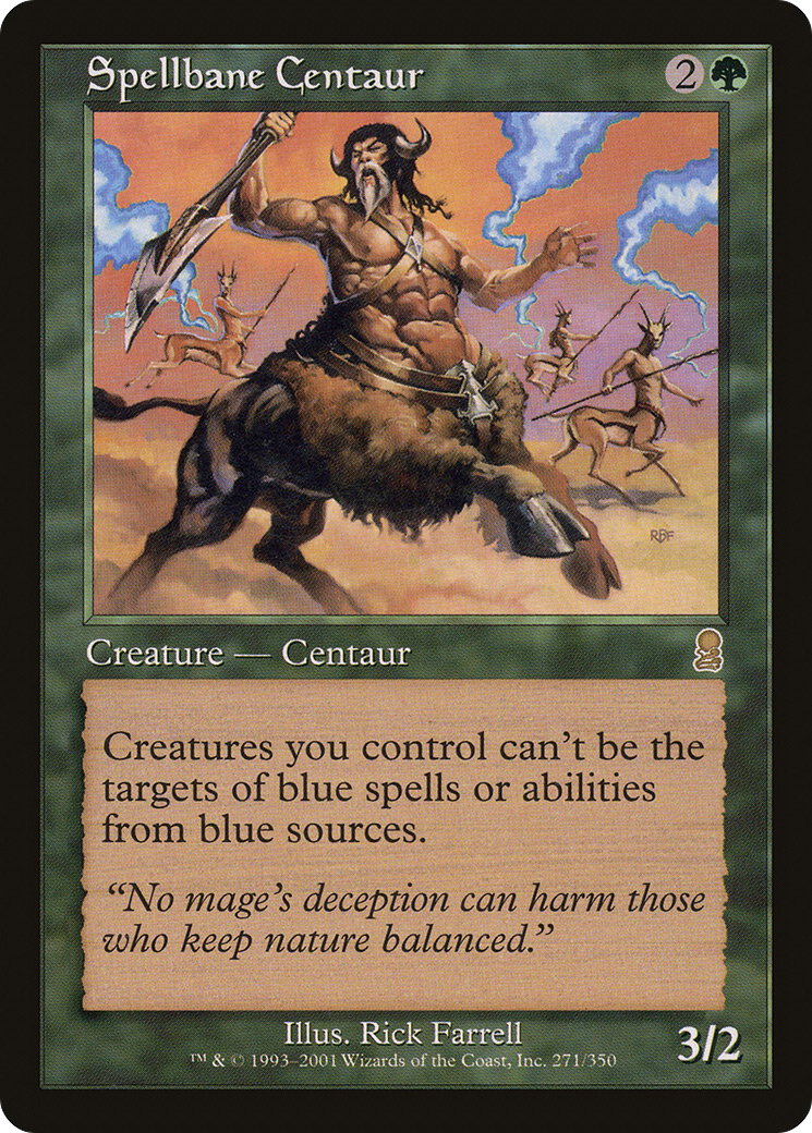 Spellbane Centaur (ODY-271) - Odyssey - Premium MTG Single from Wizards of the Coast - Just $0.10! Shop now at Game Crave Tournament Store