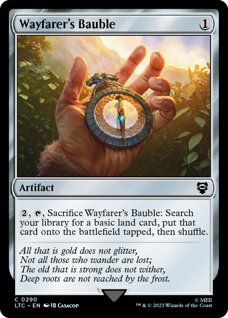 Wayfarer's Bauble (LTC-290) - Tales of Middle-earth Commander - Premium MTG Single from Wizards of the Coast - Just $0.08! Shop now at Game Crave Tournament Store