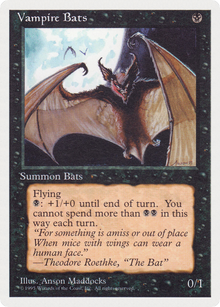 Vampire Bats (RQS-025) - Rivals Quick Start Set - Premium MTG Single from Wizards of the Coast - Just $0! Shop now at Game Crave Tournament Store