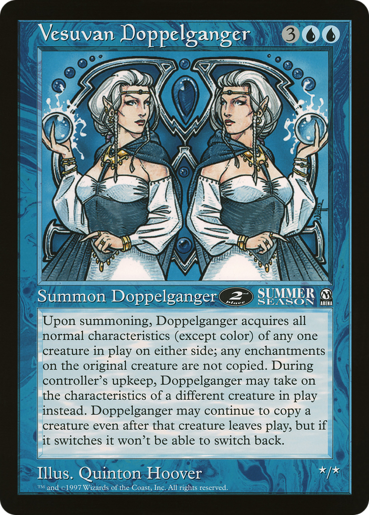 Vesuvan Doppelganger (OLEP-012) - Oversized League Prizes - Premium MTG Single from Wizards of the Coast - Just $0! Shop now at Game Crave Tournament Store