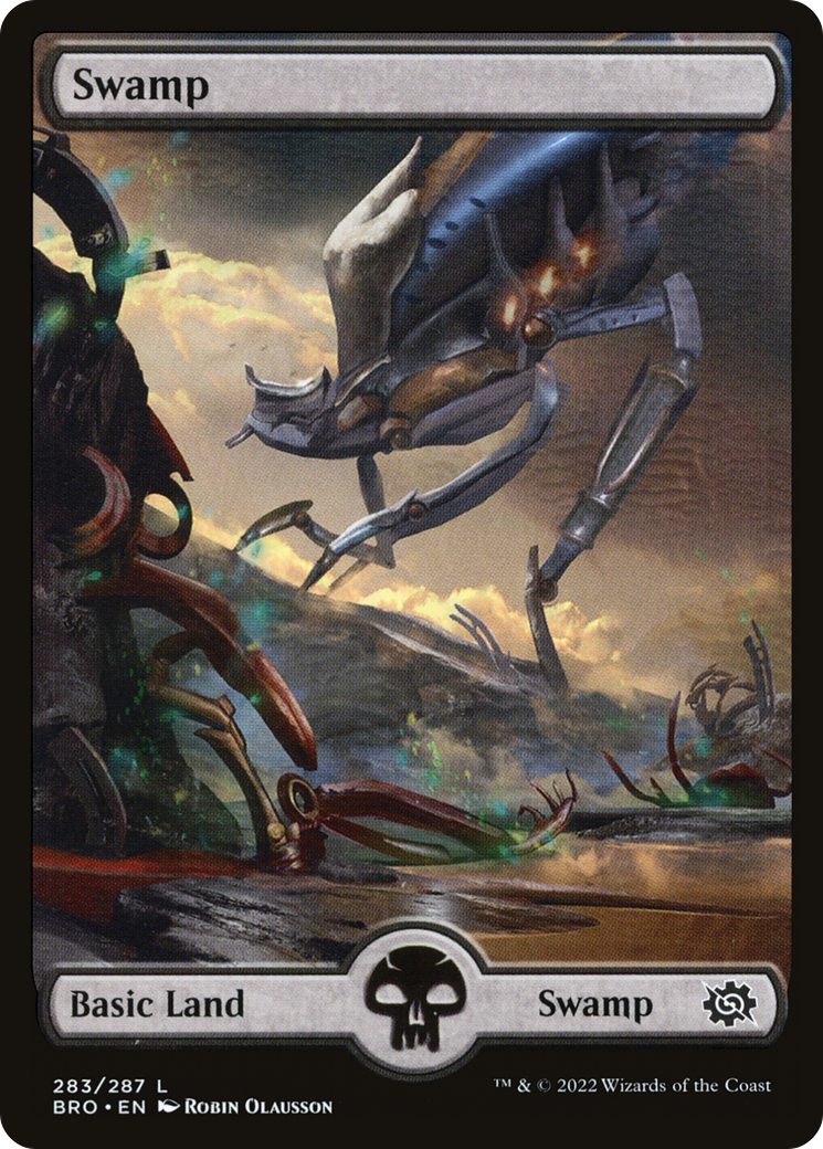 Swamp (BRO-283) - The Brothers' War - Premium MTG Single from Wizards of the Coast - Just $0.08! Shop now at Game Crave Tournament Store