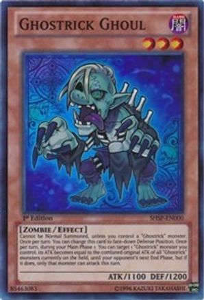 Ghostrick Ghoul (SHSP-EN000) - Shadow Specters Unlimited - Premium Yugioh Single from Konami - Just $0.40! Shop now at Game Crave Tournament Store