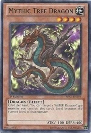 Mythic Tree Dragon (SHSP-EN010) - Shadow Specters 1st Edition - Premium Yugioh Single from Konami - Just $0.25! Shop now at Game Crave Tournament Store