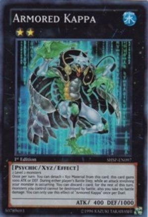 Armored Kappa (SHSP-EN097) - Shadow Specters Unlimited - Premium Yugioh Single from Konami - Just $1.29! Shop now at Game Crave Tournament Store