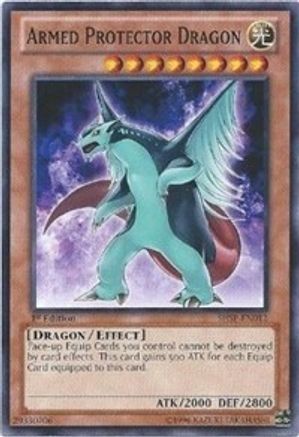 Armed Protector Dragon (SHSP-EN012) - Shadow Specters 1st Edition - Premium Yugioh Single from Konami - Just $0.25! Shop now at Game Crave Tournament Store