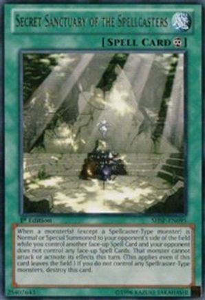 Secret Sanctuary of the Spellcasters (SHSP-EN095) - Shadow Specters Unlimited - Premium Yugioh Single from Konami - Just $0.25! Shop now at Game Crave Tournament Store