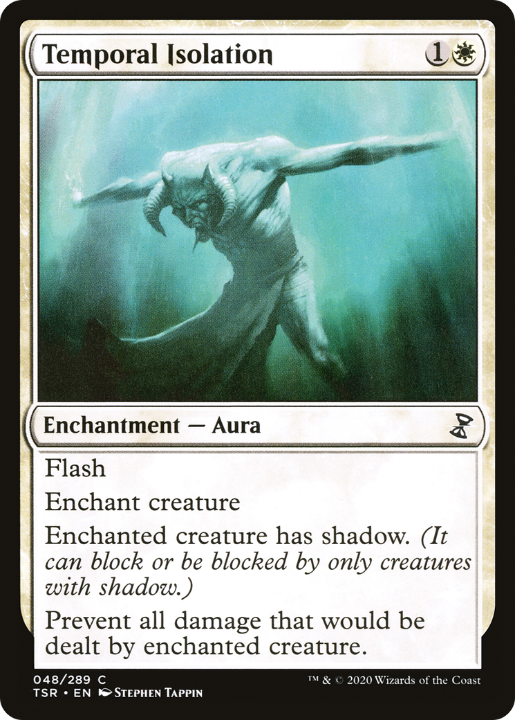 Temporal Isolation (TSR-048) - Time Spiral Remastered - Premium MTG Single from Wizards of the Coast - Just $0.08! Shop now at Game Crave Tournament Store