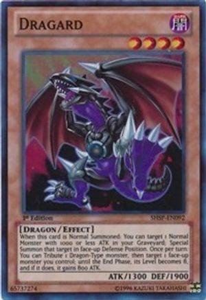 Dragard (SHSP-EN092) - Shadow Specters Unlimited - Premium Yugioh Single from Konami - Just $0.30! Shop now at Game Crave Tournament Store