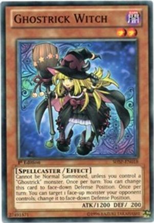 Ghostrick Witch (SHSP-EN018) - Shadow Specters Unlimited - Premium Yugioh Single from Konami - Just $0.10! Shop now at Game Crave Tournament Store