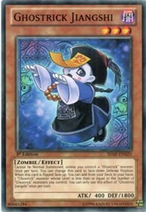 Ghostrick Jiangshi (SHSP-EN020) - Shadow Specters Unlimited - Premium Yugioh Single from Konami - Just $0.25! Shop now at Game Crave Tournament Store