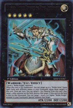 Sacred Noble Knight of King Artorigus (SHSP-EN087) - Shadow Specters Unlimited - Premium Yugioh Single from Konami - Just $1.81! Shop now at Game Crave Tournament Store