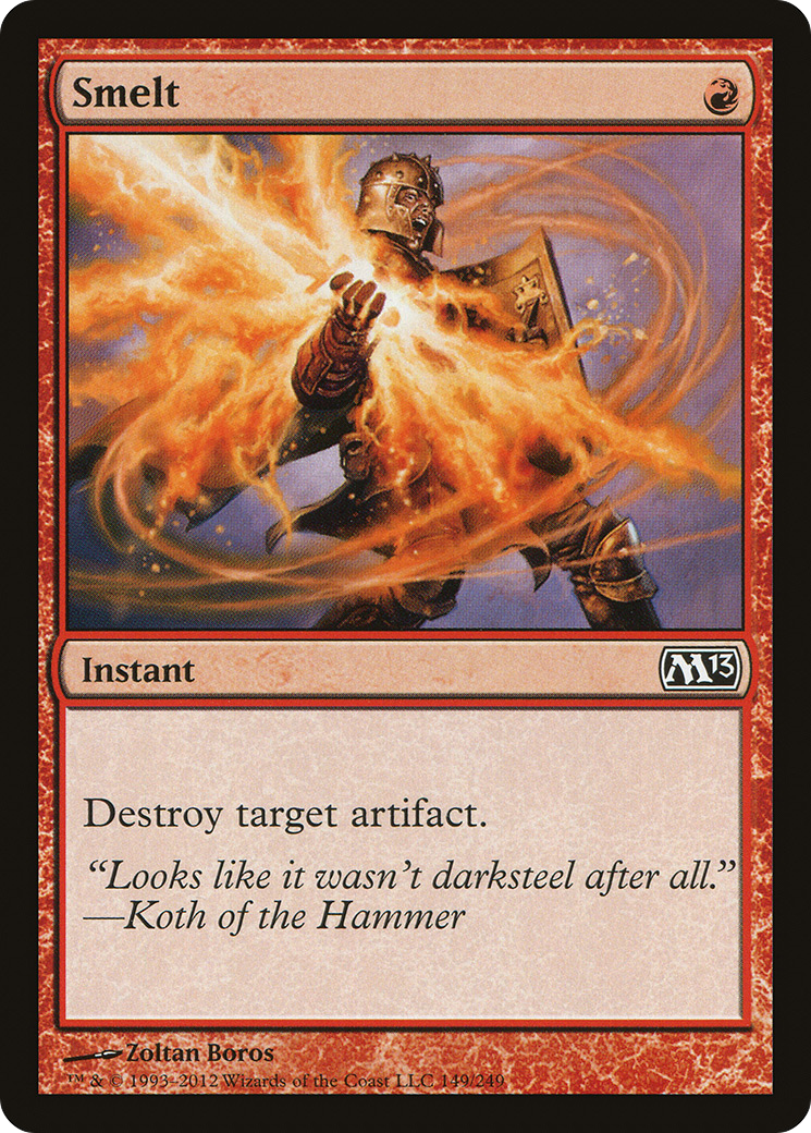 Smelt (M13-149) - Magic 2013 - Premium MTG Single from Wizards of the Coast - Just $0.08! Shop now at Game Crave Tournament Store