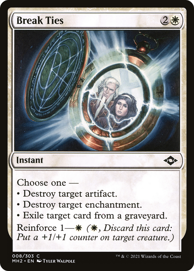 Break Ties (MH2-008) - Modern Horizons 2 - Premium MTG Single from Wizards of the Coast - Just $0.08! Shop now at Game Crave Tournament Store