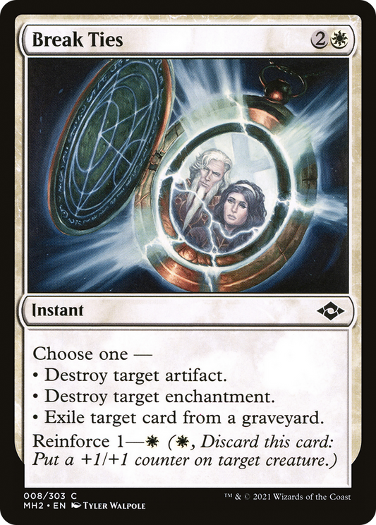 Break Ties (MH2-008) - Modern Horizons 2 - Premium MTG Single from Wizards of the Coast - Just $0.08! Shop now at Game Crave Tournament Store